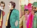 Amitabh Bachchan defended the artwork done by his fans as he shared one featuring him and Abhishek Bachchan. Amitabh Bachchan defended the artwork done by his fans as he shared one featuring him and Abhishek Bachchan.
