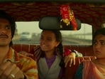 Ranveer Singh and Shalini Pandey in a still from Jayeshbhai Jordaar. Ranveer Singh and Shalini Pandey in a still from Jayeshbhai Jordaar.