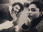 Ranveer Singh with wife Deepika Padukone. Ranveer Singh with wife Deepika Padukone.
