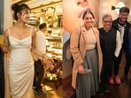 Vishal Bhardwaj visited Sona restaurant, owned by Priyanka Chopra, in New York. Vishal Bhardwaj visited Sona restaurant, owned by Priyanka Chopra, in New York.