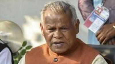 Former Bihar chief minister Jitan Ram Manjhi. (PTI)