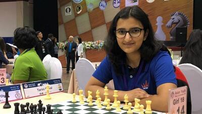 Tarini has now set herself the target of becoming a Women Grand Master, the highest title awarded by the International Chess Federation. (HT Photo)