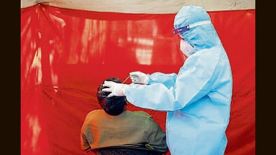 Amid rising Covid-19 cases in Haryana and National Capital Region, the state government of Maharashtra has asked the district administration to increase testing and keep a vigil on rising cases. (HT FILE PHOTO) Amid rising Covid-19 cases in Haryana and National Capital Region, the state government of Maharashtra has asked the district administration to increase testing and keep a vigil on rising cases. (HT FILE PHOTO)