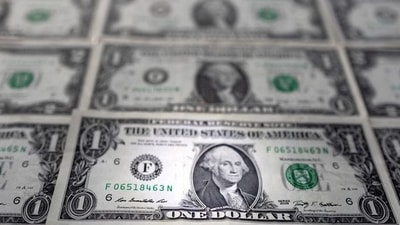 US dollar banknotes are displayed in this illustration taken.&nbsp; (REUTERS)