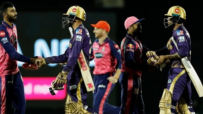 RR beat KKR by 7 runs in a thrilling contest (IPL/BCCI)