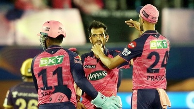 Yuzvendra Chahal of Rajasthan Royals (PTI) Yuzvendra Chahal of Rajasthan Royals (PTI)