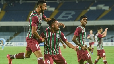 Williams has the fastest goal in ISL 2021-22, the long-ranger against Hyderabad FC coming 12 seconds after kick-off. (PTI) Williams has the fastest goal in ISL 2021-22, the long-ranger against Hyderabad FC coming 12 seconds after kick-off. (PTI)