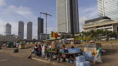 Sri Lanka has been thrust into uncertainty as protesters angered by sky-high inflation and lengthy power cuts. (Bloomberg) Sri Lanka has been thrust into uncertainty as protesters angered by sky-high inflation and lengthy power cuts. (Bloomberg)