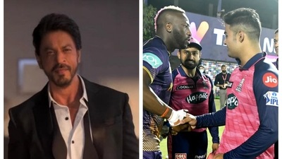 Shah Rukh Khan tweeted after KKR vs RR match Shah Rukh Khan tweeted after KKR vs RR match