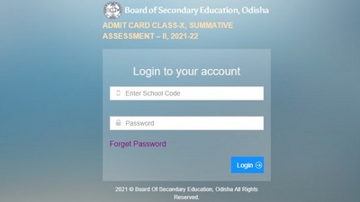 BSE Odisha Class 10 (HSC) admit cards 2022 released, here's direct link (BSE Odisha official website)