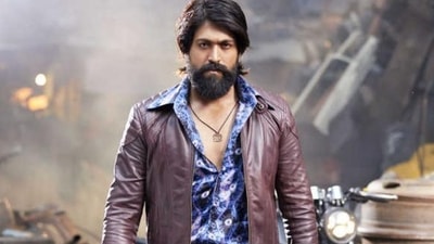 Yash stars as smuggler Rocky in the KGF film series. Yash stars as smuggler Rocky in the KGF film series.