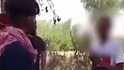 Dalit teen thrashed, forced to lick feet in UP; 8 arrested Dalit teen thrashed, forced to lick feet in UP; 8 arrested