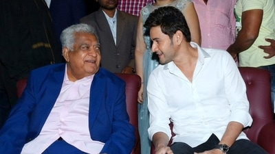 Narayan Das Narang with Mahesh Babu (right). Narayan Das Narang with Mahesh Babu (right).