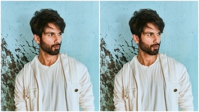 “Got the white vibe,” Shahid aptly captioned his pictures. (Instagram/@shahidkapoor)