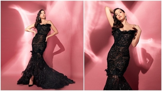 Black party outfits inspired by Nora Fatehi's sartorial choices | Times of  India