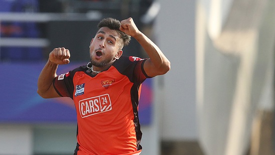 Umran Malik of Sunrisers Hyderabad (PTI)