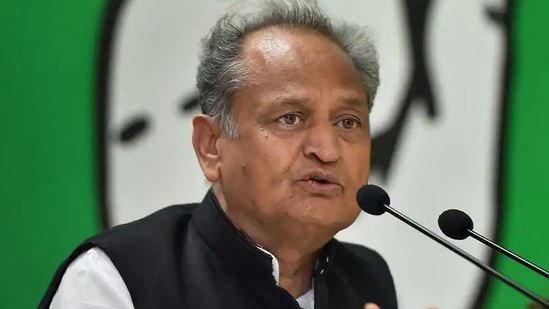 Rajasthan chief minister Ashok Gehlot.(PTI file)