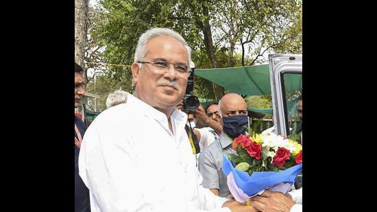 Chhattisgarh chief minister Bhupesh Baghel. (PTI)