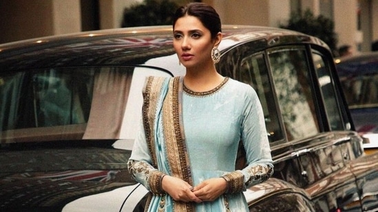 Mahira Khan's royal look in ice blue anarkali for new photoshoot is all things gorgeous: See pics inside