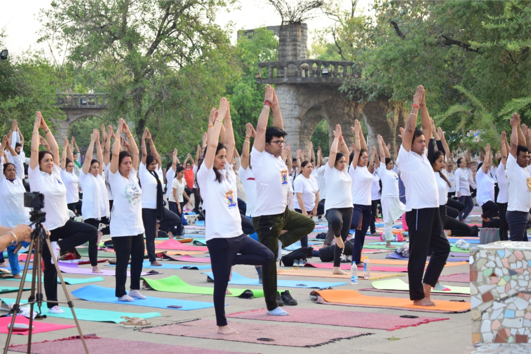Yoga’s inherent foundations flow from Hinduism, with Lord Shiva being recognised as its first practitioner. (HT Photo) Yoga’s inherent foundations flow from Hinduism, with Lord Shiva being recognised as its first practitioner. (HT Photo)