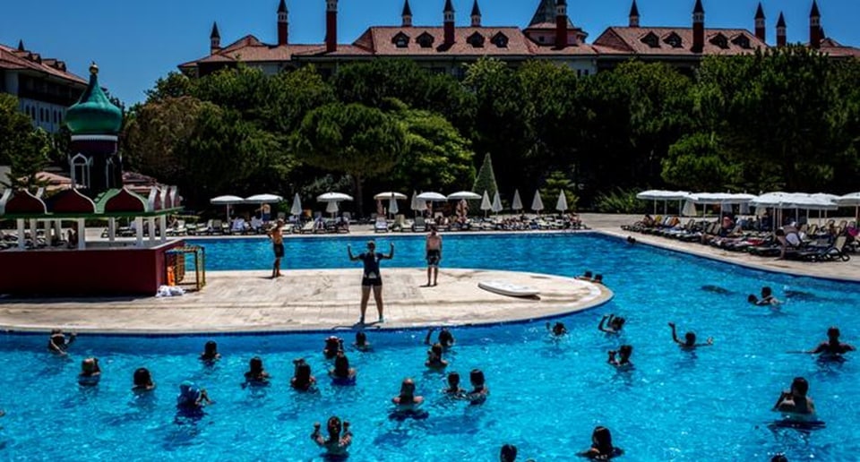 Countries like Thailand, Cuba and Turkey face a dilemma as the war in Ukraine has stopped many Russians from traveling.(Chris McGrath/Getty Images)