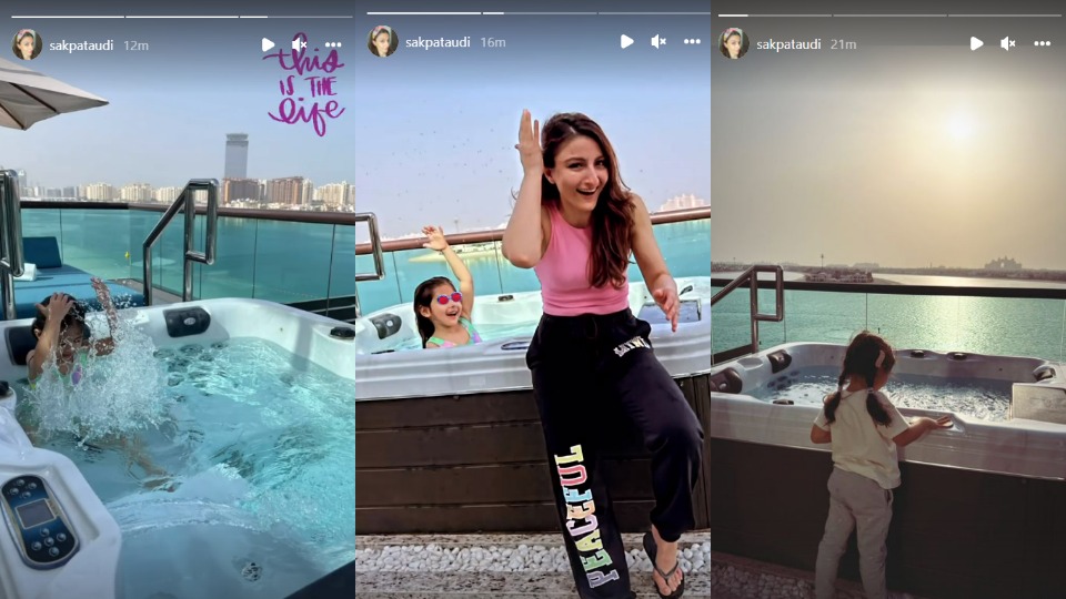 Soha Ali Khan shares picture with daughter Inaaya Kemmu on Instagram.