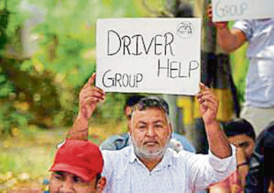 Autorickshaws and regular taxis were back on the roads after a section of unions called off the strike on Monday.