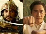 Ranveer Singh in a still from Bajirao Mastani and Tony Leung in Shang-Chi. Ranveer Singh in a still from Bajirao Mastani and Tony Leung in Shang-Chi.