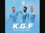 Manchester City posted this KGF Chapter 2-related post that prompted a response from Farhan Akhtar.