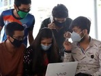 Mumbai FYJC admissions 2022 schedule: Following the mock registration round that will begin next month, the online application process will begin from May 17.(HT file) Mumbai FYJC admissions 2022 schedule: Following the mock registration round that will begin next month, the online application process will begin from May 17.(HT file)