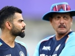 File photo of Virat Kohli and Ravi Shastri