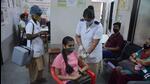 A beneficiary gets vaccinated against Covid-19 in Thane on Wednesday. Praful Gangurde/HT Photo A beneficiary gets vaccinated against Covid-19 in Thane on Wednesday. Praful Gangurde/HT Photo