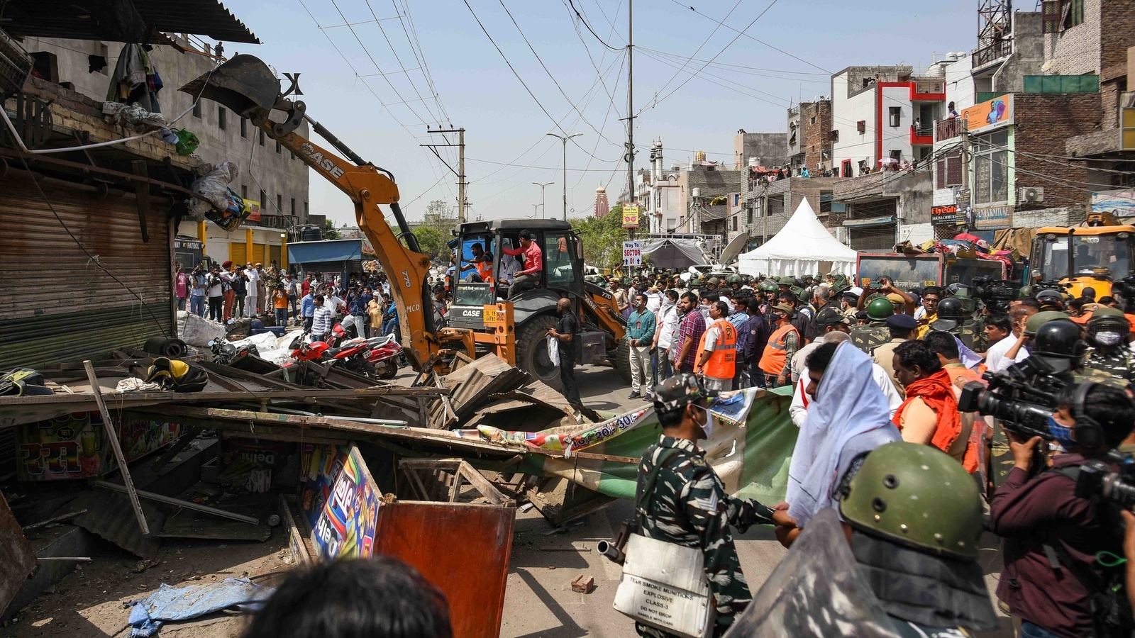 Photos: In Delhi's Jahangirpuri, a demolition in images