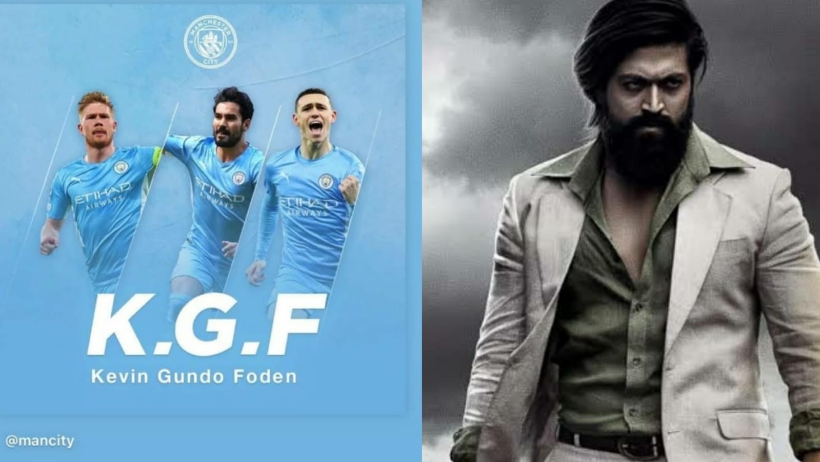 Farhan Akhtar shares Manchester City's fun tribute to KGF Chapter 2