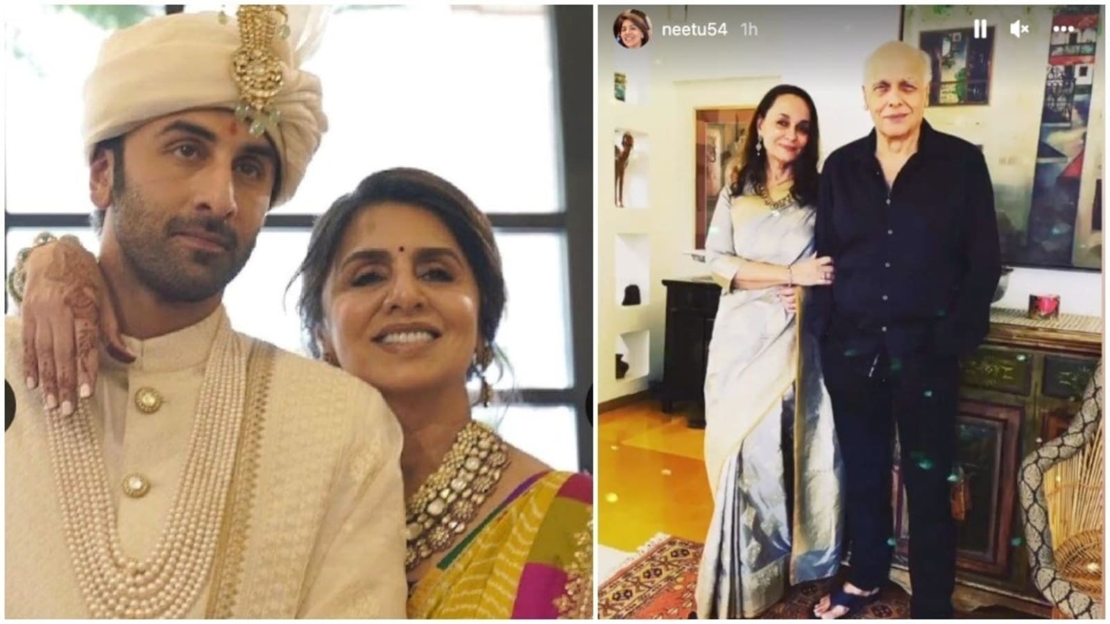 Neetu Kapoor wishes ‘samdhi-samdhan’ Soni Razdan and Mahesh Bhatt on anniversary