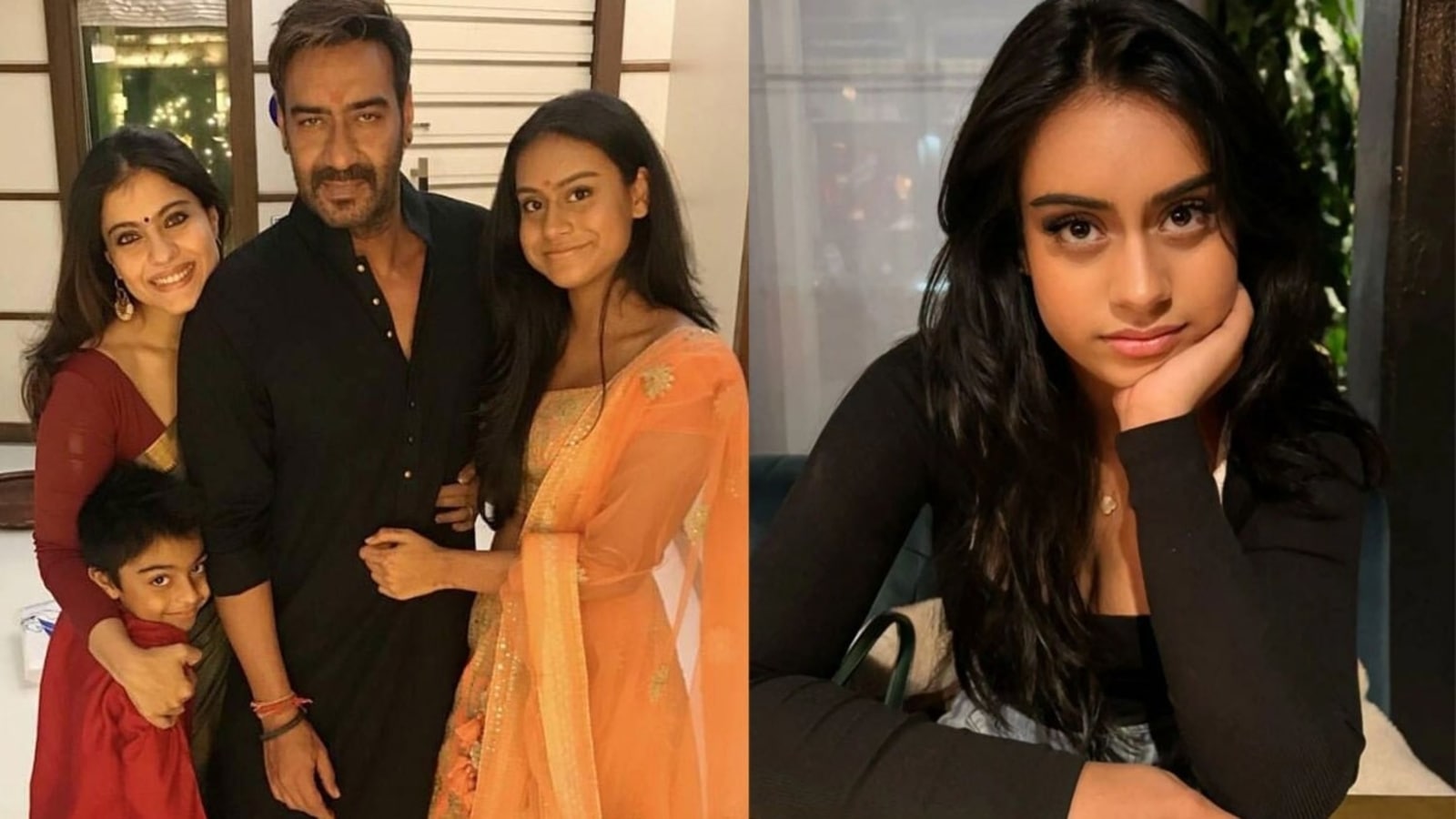 Kajal Davgen Gand Xxx - Ajay Devgn wishes Nysa on 19th birthday, here are their most adorable pics  | Bollywood - Hindustan Times