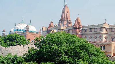 A loudspeaker installed at the Sri Krishna Janmabhoomi complex in Mathura was shut down from Wednesday. (HT PHOTO) A loudspeaker installed at the Sri Krishna Janmabhoomi complex in Mathura was shut down from Wednesday. (HT PHOTO)