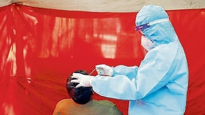India saw a nearly 66 per cent increase in daily caseloads Wednesday after 2,067 cases were reported. Forty Covid-linked deaths were also reported in the same period. (HT file image)