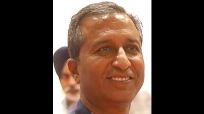 Health minister Dr Vijay Singla was presiding over the maiden meeting of all civil surgeons at the Directorate of Health and Family Welfare, Punjab, on Wednesday. (HT File Photo)