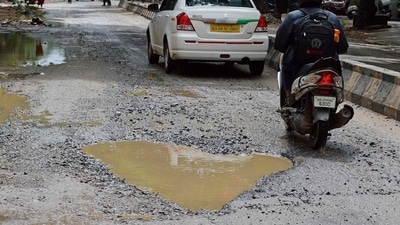 A 22-year-old mechanic has been killed, while his friend suffered injuries after they were run over by a truck when their bike skidded on a waterlogged road. (Representational image) A 22-year-old mechanic has been killed, while his friend suffered injuries after they were run over by a truck when their bike skidded on a waterlogged road. (Representational image)