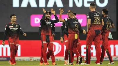 Virat Kohli of Royal Challengers Bangalore celebrates (PTI) Virat Kohli of Royal Challengers Bangalore celebrates (PTI)