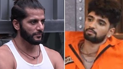 Kaaranvir Bohra and Zeeshan Khan are out of Lock Upp. Kaaranvir Bohra and Zeeshan Khan are out of Lock Upp.