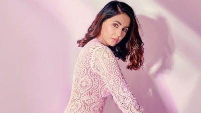 The boss babe of the television industry, Hina Khan, knows how to delight her Instagram family. The star regularly posts sneak-peeks from her daily life and leaves her fans wanting for more. Her social media is full of videos and photos of her working out at the gym, slaying photoshoots, and going on trips. Moreover, the actor's followers love pictures of her fashionable appearances at various events. And one such recent look is also garnering all the attention. (Instagram/@realhinakhan) The boss babe of the television industry, Hina Khan, knows how to delight her Instagram family. The star regularly posts sneak-peeks from her daily life and leaves her fans wanting for more. Her social media is full of videos and photos of her working out at the gym, slaying photoshoots, and going on trips. Moreover, the actor's followers love pictures of her fashionable appearances at various events. And one such recent look is also garnering all the attention. (Instagram/@realhinakhan)