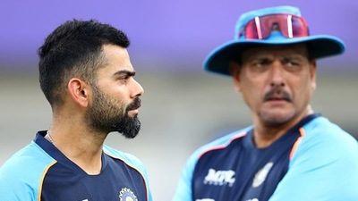 File photo of Virat Kohli and Ravi Shastri (Getty) File photo of Virat Kohli and Ravi Shastri (Getty)