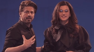 Shah Rukh Khan and Taapsee Pannu will be seen together for the first time in Dunki. Shah Rukh Khan and Taapsee Pannu will be seen together for the first time in Dunki. 