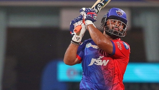 Delhi Capitals' Rishabh Pant plays a shot during the Indian Premier League 2022 (ANI)