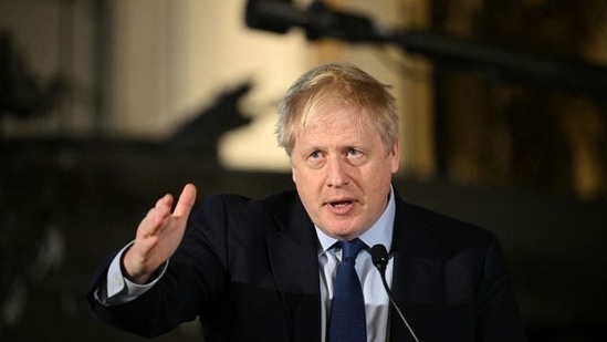 British Prime Minister Boris Johnson.(REUTERS)