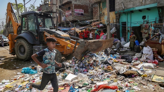 A municipal official of the rank of assistant commissioner, who directs anti-encroachment drives, said that demolition of illegal buildings and extensions on private land come under section 343 of the DMC Act. (PTI Photo)