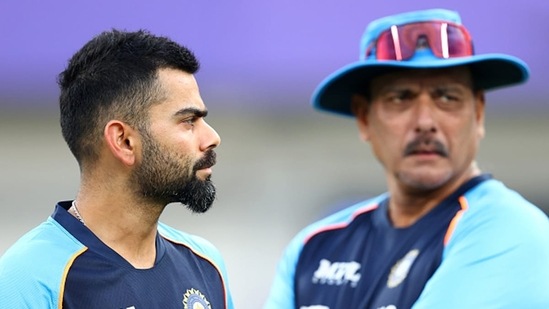 File photo of Virat Kohli and Ravi Shastri (Getty)