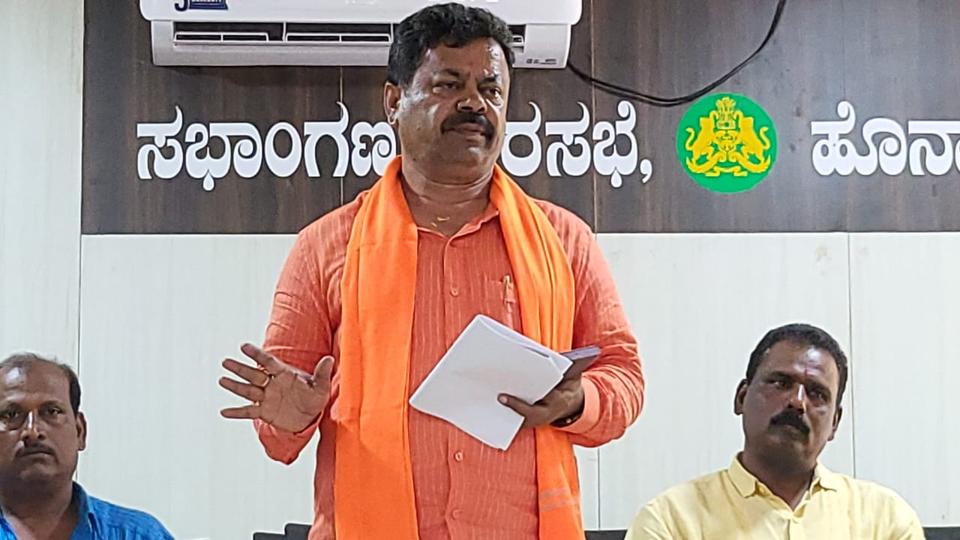 M P Renukacharya openly expressed displeasure about the delay in the much awaited cabinet expansion in Karnataka. (Twitter) M P Renukacharya openly expressed displeasure about the delay in the much awaited cabinet expansion in Karnataka. (Twitter)